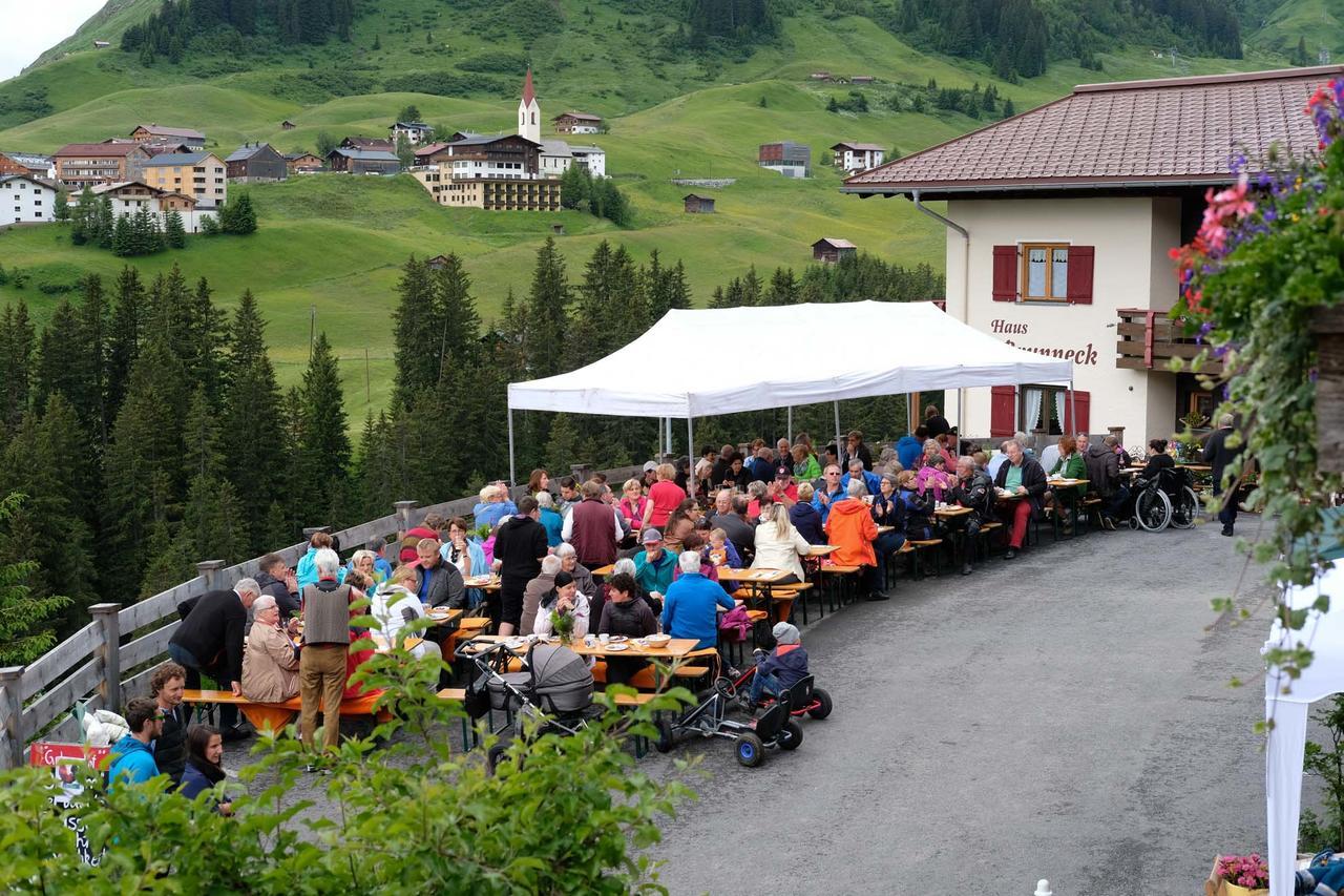 Biobauernhof Gehrnerhof Am Arlberg Apartment Warth  Luaran gambar